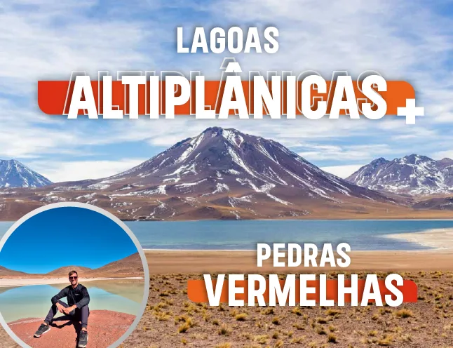 Piedras Rojas Y Lagoas Altiplanicas
